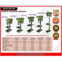 Mesin bor duduk 16 mm YB16P / bench drill 450 watt