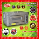 Mesin Oven Gas 1 Deck 2 Trays SAN102