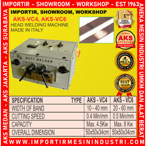 Alat las sambung Head Welding Machine Butt Welder AKS-VC4