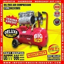 Compressor Silent Oilless Kompresor Tanpa Oli 1 HP 24 Liter - OK241WO