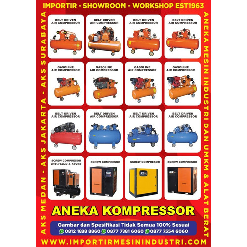 Compressor Silent Oilless Kompresor Tanpa Oli 1 HP 24 Liter - OK241WO