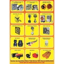 Cylinder Fan 4 Baling' Kipas Ruangan 10 Inch (250 Watt)