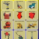 Stone Hammer Crusher Mesin Penghancur Batu 50 x 35 cm PS5035