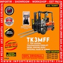 Forklift 3 Ton Manual Transmission Diesel Engine ISUZU 34.5 Kw TK3MFF
