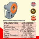 Cf-Series Centrifugal Blower Fan Keong AKS-MB25CFB