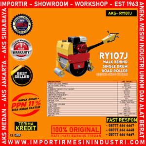 Mesin Pemadat Jalan Aspal 3600 Rpm 13 Hp AKS - RY107J
