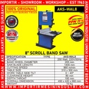 Mesin Pemotong Kayu 8 Inch Band Saw Listrik 250 Watt AKS - WAL8