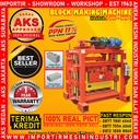 Mesin HA40SA Batako Pencetak 3.3 Kw / Machine Paving Block Semi Auto