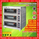 PROMO Mesin Oven 3 Deck 6 Loyang AKS GM306H ORIGINAL RESMI AKS RESMI