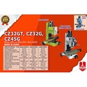Mesin Bor Duduk Drilling Milling 0,75 Kw 32 mm AKS - CZ32G