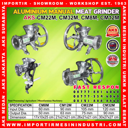 Multifungsi Penggiling Gilingan Daging / bumbu/ kacang Manual CM22M