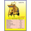 Mobile Type Mesin Molen Pencampuran Concrete 450 L AKS - JX45KR