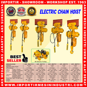 Kerekan Takel / Katrol / Chain Hoist Electric 5 Ton 3 m - BN5TC3