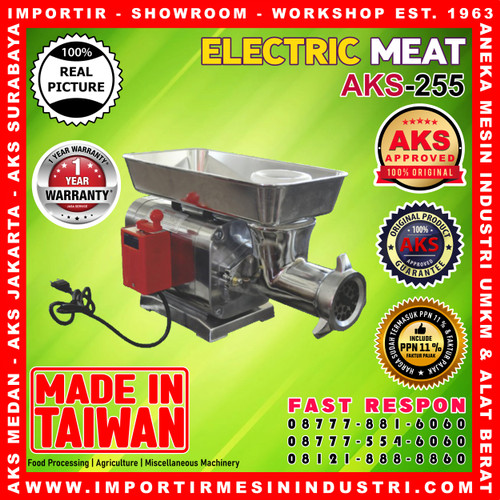 GILING DAGING MURAH ELECTRIC / MEAT MINCER TAIWAN AKS-255