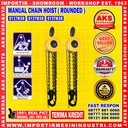 CHAIN BLOCK HOIST KATROL ANGKUT BARANG 2T 2 TON 3 METER AKS - SY2TM3R