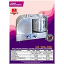 MESIN POTONG PENCACAH / FRITTER SAYURAN AKS - WD9L STAINLESS STEEL