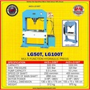 Hydraulic Press Mesin press Hydraulic 100 Ton 3 Phase | AKS - LG100T