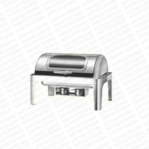 PEMANAS ROLL TOP TUTUP KACA PRASMANAN CHAFING DISH HOTEL 8.5L DU61363