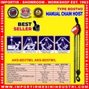 Mesin Katrol Kerekan 5 Ton Manual Chain Hoist Original AKS - BD5TM3