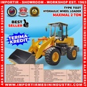 Engine HUAFENG Loder 2 Ton 65 Kw Hydraulic Loader 0.8 m3 - TO2T