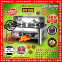 Prasmanan Roll Top Chafing Dish Economic Oblong Soup Station DU61383
