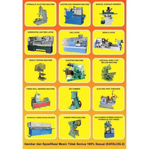 Mesin Bubut Besi FH1640 / Lathe Bad Gap Machine Motor Power 4 kw
