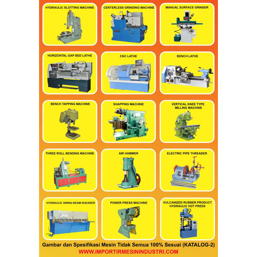 Machine Tool Grinder Multi Function Mesin Gerinda Besi Logam AKS-BP32