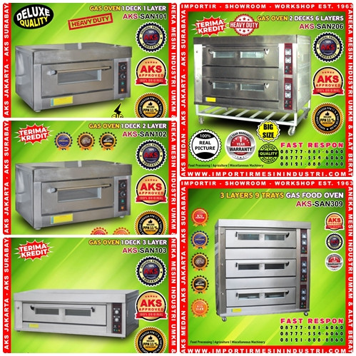 Oven Gas Pemanggang / Mesin Pemanggang Roti Toaster Bread