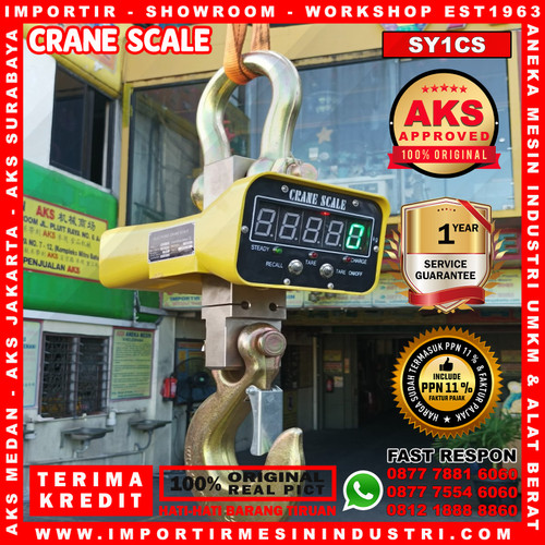 Timbangan gantung digital 1 TON / Crane Scale AKS - SY1CS 1ton