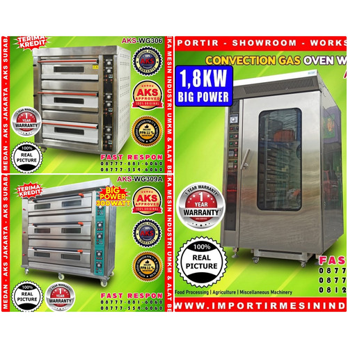 Gas Oven Roti / Oven Pemanggang Roti