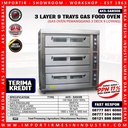 Oven Gas Pemanggang / Mesin Pemanggang Roti Toaster Bread
