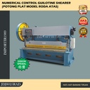 Shearing Machine JDJ8025RAD Mesin Potong Plat Besi 8x2500 mm Roda Atas
