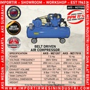 Kompresor  LISTRIK Angin Udara Belt Driven Air Compressor Dinamo 10 Hp 170 LTR