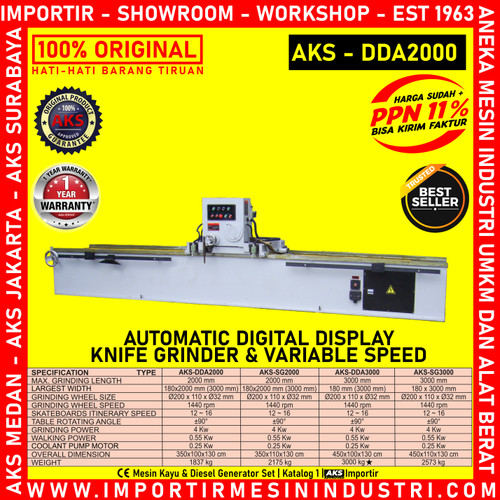 Mesin Pengasah Mata Pisau Automatic Digital Display Knife Grinder