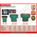 Mesin Pemolesan Logam Polishing Vibratory Finishing 300L - HS300M