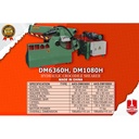Mesin Pemotong Scrap Logam Hidrolik Crocodile Shearer DM1080H