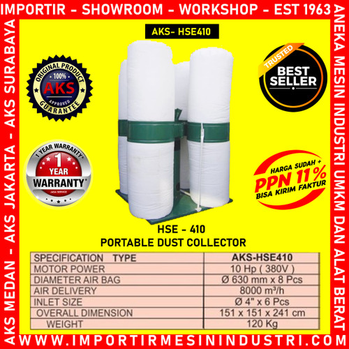 PENGHISAP DEBU / PORTABLE DUST COLLECTOR - HSE410 IMPORTIR1989