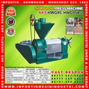 Mesin press minyak kopra / Screw oil press AKS-HWG95 mesin press kopra