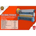 Shearing Machine JDJ8025RAD Mesin Potong Plat Besi 8x2500 mm Roda Atas