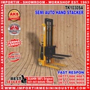 Alat Angkat Barang Semi Automatic Hidrolik Stacker 1 TON 3 m 1.6 kw