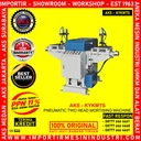 Alat Bor Bubut Kayu Dua Kepala Bor Pneumatic Mortising