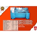 SMT1440GAC Mesin Bubut Besi Precision Gear Head Lathe Machine 35x100cm