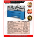Mesin Bubut Besi 330 x 1000 mm Precision Head Lathe Machines SMD1340GA