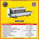Mesin Sealer Segel Plastik Horizontal Continuous Sealer SDP15W