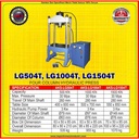 Mesin Pres 4 Tiang Hidrolik kapasitas 150 Ton 3 Kw 15 Ton - LG1504T