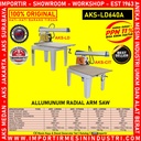 Mesin Gergaji Potong Kayu Alumunium Radial ARM SAW