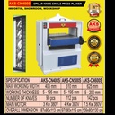 Single Press Planer AKS-CN400S 3Kw Machine