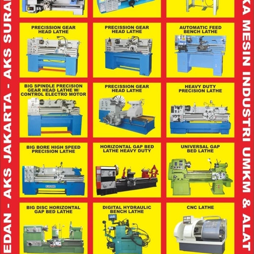 Bench Lathe / Mesin Bubut Besi 20L 200 x 430 mm AW8