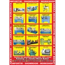 Mesin Bubut Besi Ukuran 240 x 540 mm Original - AW10WS 1 /3 PHASE - K2