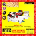 MACHINE Pembentuk Kayu 4 Sides Moulder (5 Spindles) CL605